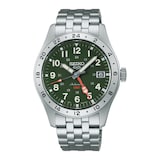 Seiko 5 Sports 5 Sports Field GMT Khaki Drill Green Mens Watch