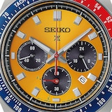 Seiko Prospex Speedtimer ‘Racing’ Solar Chronograph 41.5mm Mens Watch Yellow