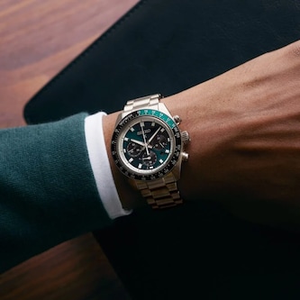 Seiko Prospex Speedtimer ‘Racing’ Solar Chronograph 41.5mm Mens Watch Green Seiko Prospex Speedtimer ‘Racing’ Solar Chronograph 41.5mm Mens Watch Green