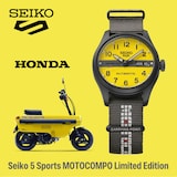 Seiko 5 Sports 5 Sports x Honda Motocompo Limited Edition 36.5mm Mens Watch