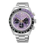 Seiko Prospex Prospex 145th Anniversary Speedtimer Solar Chronograph Limited Edition 41.5mm Mens Watch Edo Purple