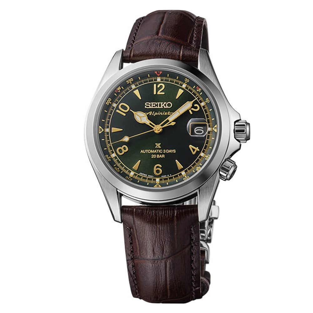 Seiko Prospex Prospex Alpinist 39.5mm Mens Watch Classic Pine Green Seiko Prospex Prospex Alpinist 39.5mm Mens Watch Classic Pine Green
