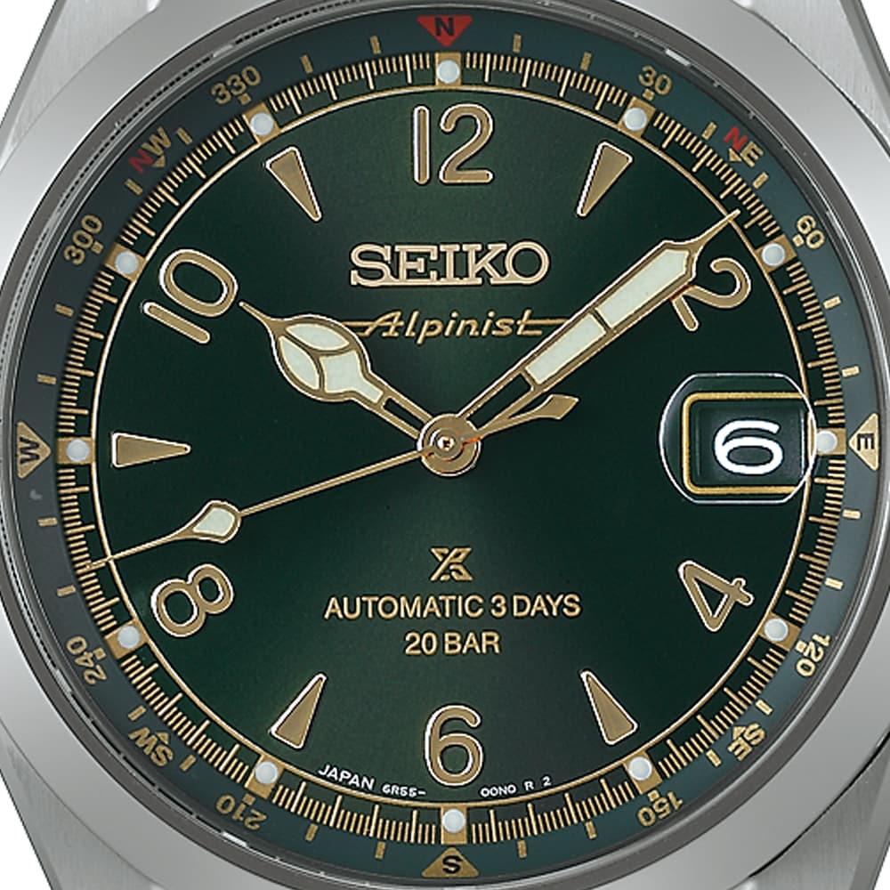 Seiko Prospex Prospex Alpinist 39.5mm Mens Watch Classic Pine Green Seiko Prospex Prospex Alpinist 39.5mm Mens Watch Classic Pine Green