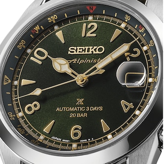Seiko Prospex Prospex Alpinist 39.5mm Mens Watch Classic Pine Green Seiko Prospex Prospex Alpinist 39.5mm Mens Watch Classic Pine Green