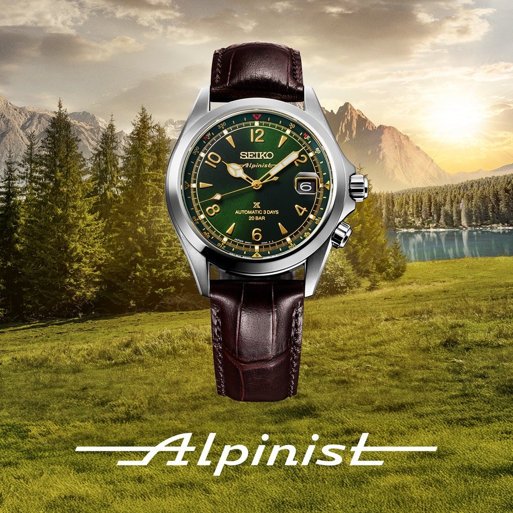 Seiko Prospex Prospex Alpinist 39.5mm Mens Watch Classic Pine Green Seiko Prospex Prospex Alpinist 39.5mm Mens Watch Classic Pine Green