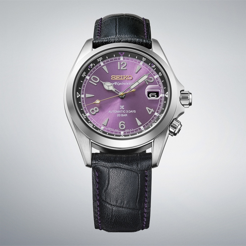 Seiko Prospex Prospex 145th Anniversary Alpinist Automatic Limited Edition 39.5mm Mens Watch Edo Purple Seiko Prospex Prospex 145th Anniversary Alpinist Automatic Limited Edition 39.5mm Mens Watch Edo Purple