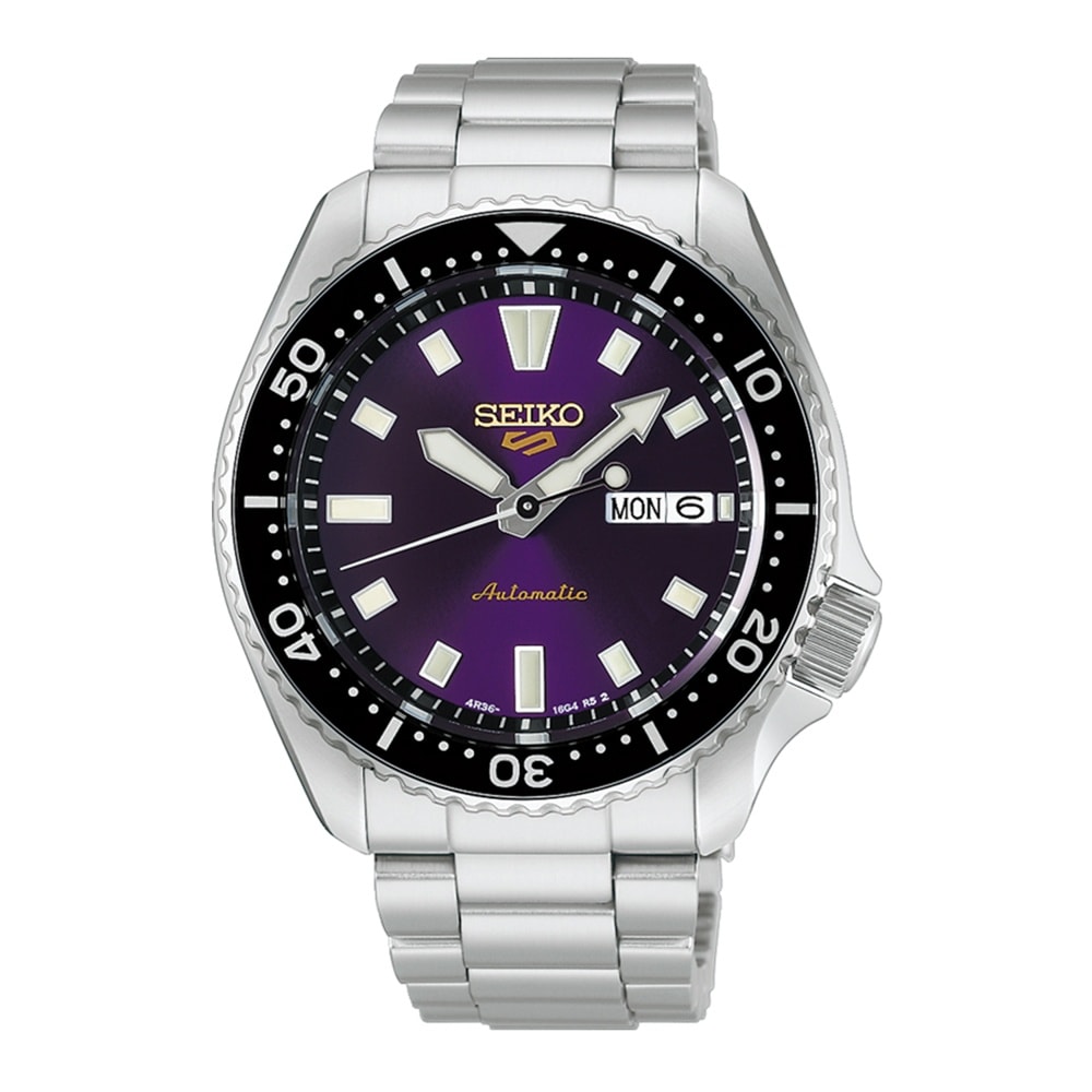 Seiko 5 Sports 5 Sports 145th Anniversary SKX Limited Edition 42.5mm Mens Watch Edo Purple