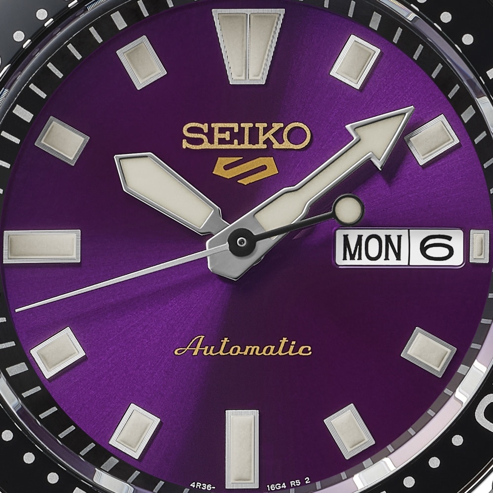 Seiko 5 Sports 5 Sports 145th Anniversary SKX Limited Edition 42.5mm Mens Watch Edo Purple Seiko 5 Sports 5 Sports 145th Anniversary SKX Limited Edition 42.5mm Mens Watch Edo Purple
