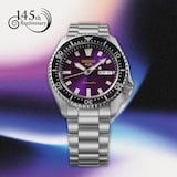 Seiko 5 Sports 5 Sports 145th Anniversary SKX Limited Edition 42.5mm Mens Watch Edo Purple