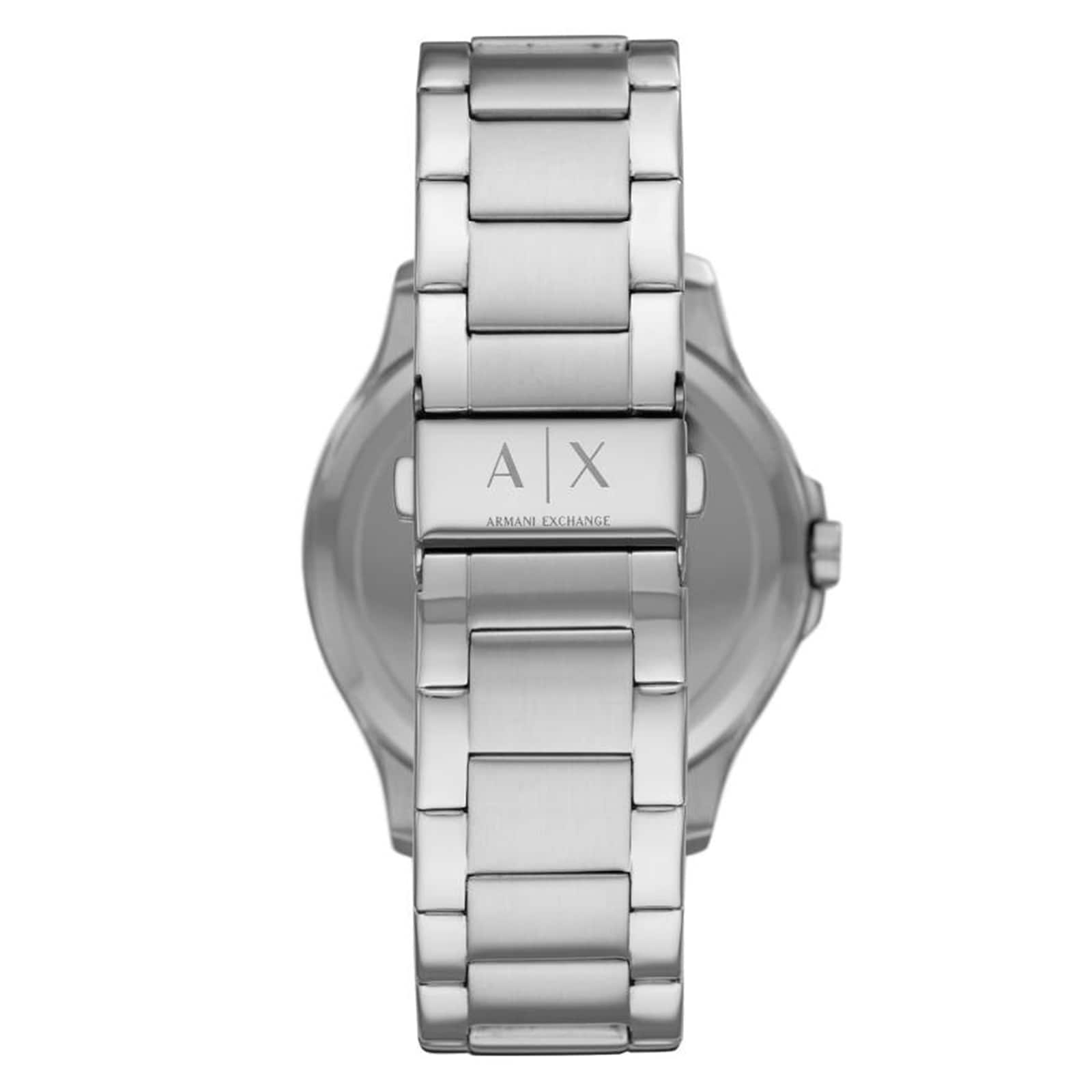 Armani Exchange Hampton Three-Hand Date Stainless Steel Mens Watch