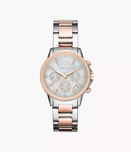 17430265 - Lady Banks Chronograph Silver-Tone Stainless Steel Ladies Watch