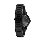 Armani Exchange Three-Hand Black Steel Mens Watch