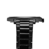 Armani Exchange Three-Hand Black Steel Mens Watch