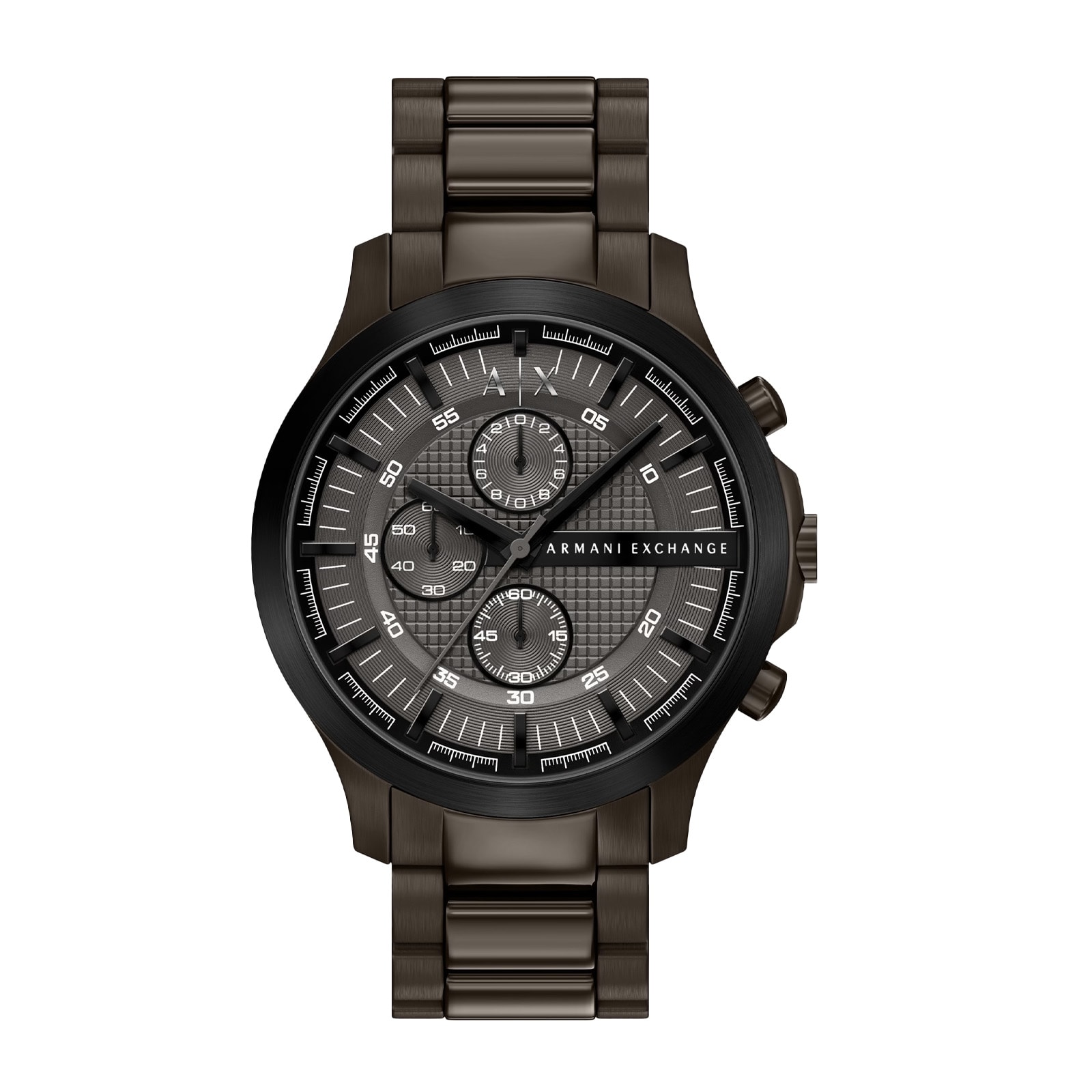 Armani Exchange Quartz Stainless Steel Mens Watch Brown Armani Exchange Quartz Stainless Steel Mens Watch Brown