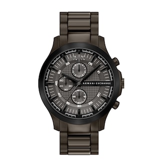 Armani Exchange Quartz  Stainless Steel Mens Watch Brown