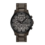 Armani Exchange Quartz  Stainless Steel Mens Watch Brown