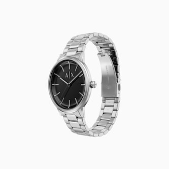 Armani Exchange Cayde Mens Watch and Bracelet Set