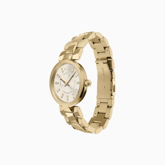 Armani Exchange Audora Quartz Ladies Watch Champagne