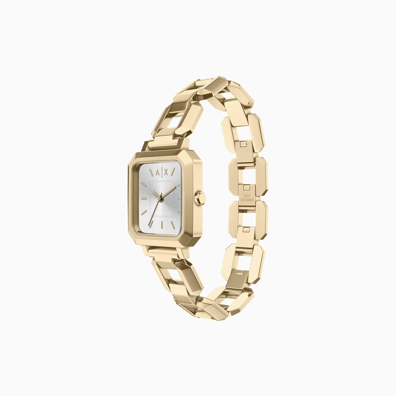 Armani Exchange Leila Ladies Watch Gift set Silver