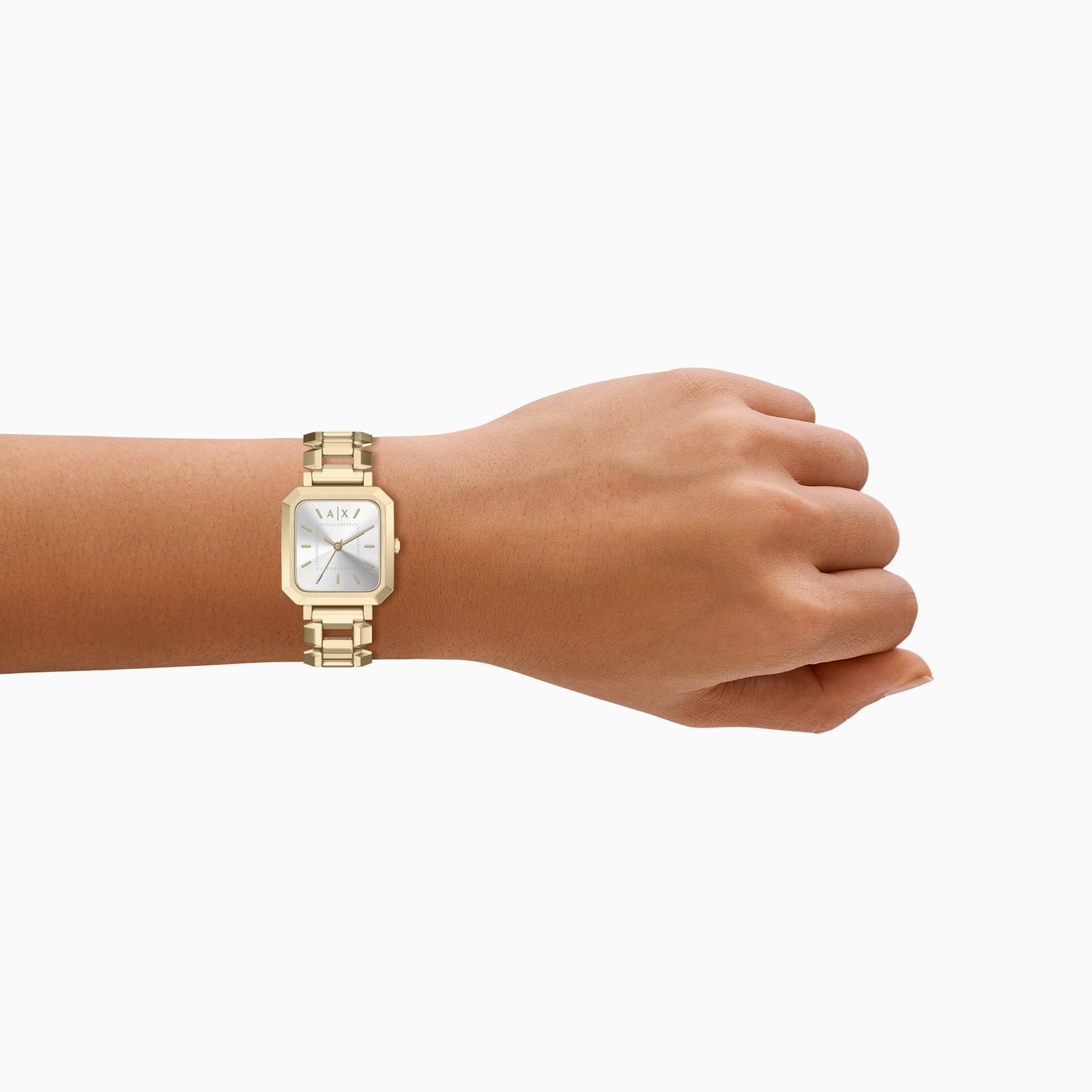 Armani Exchange Leila Ladies Watch Gift set Silver