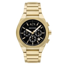 17430442 - Sync Chronograph Gold-Tone Stainless Steel Mens Watch