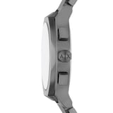 Armani Exchange Sync Chronograph Gunmetal Stainless Steel Mens Watch