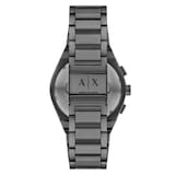 Armani Exchange Sync Chronograph Gunmetal Stainless Steel Mens Watch
