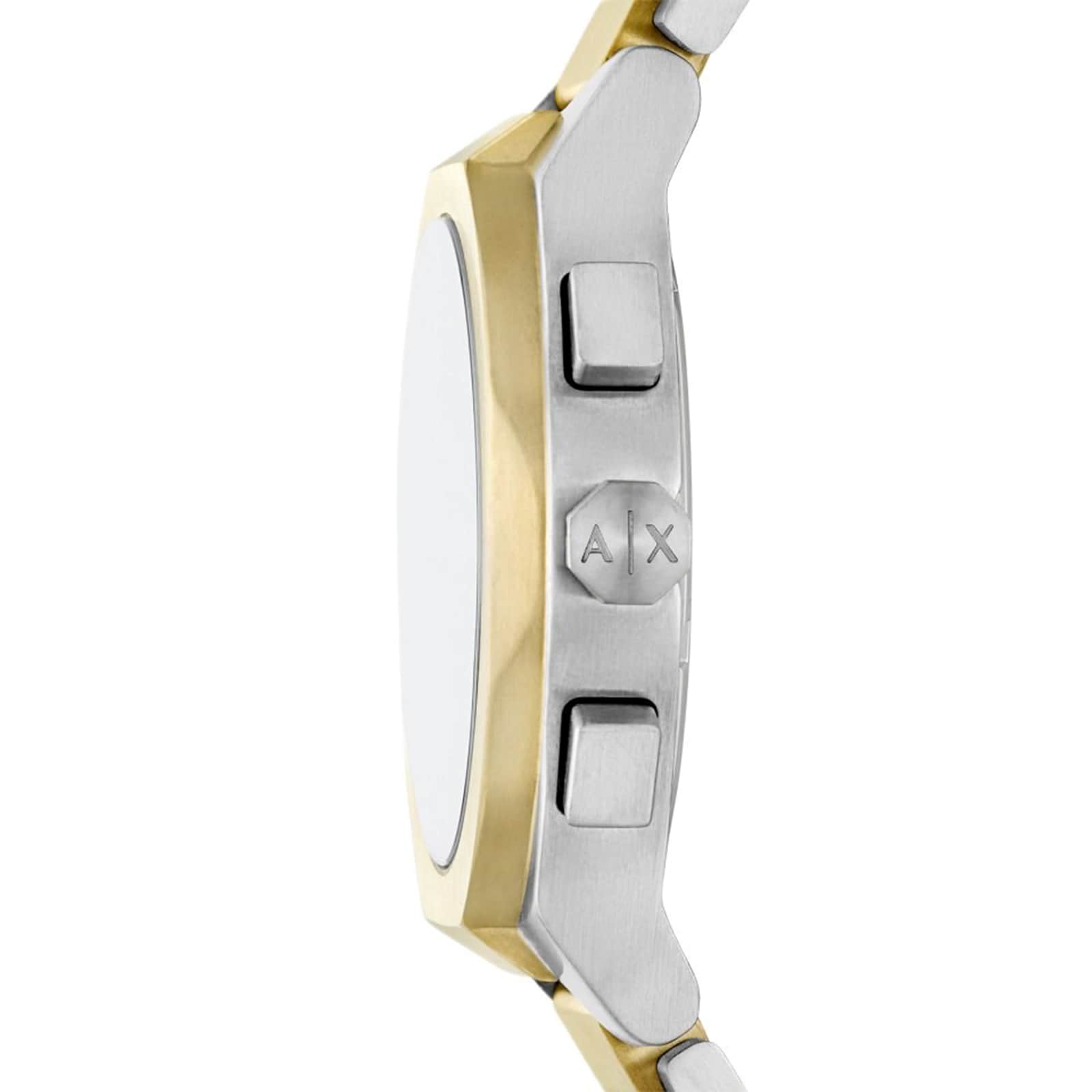 Armani Exchange Sync Chronograph Two-Tone Stainless Steel Mens Watch