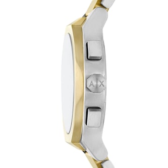 Armani Exchange Sync Chronograph Two-Tone Stainless Steel Mens Watch