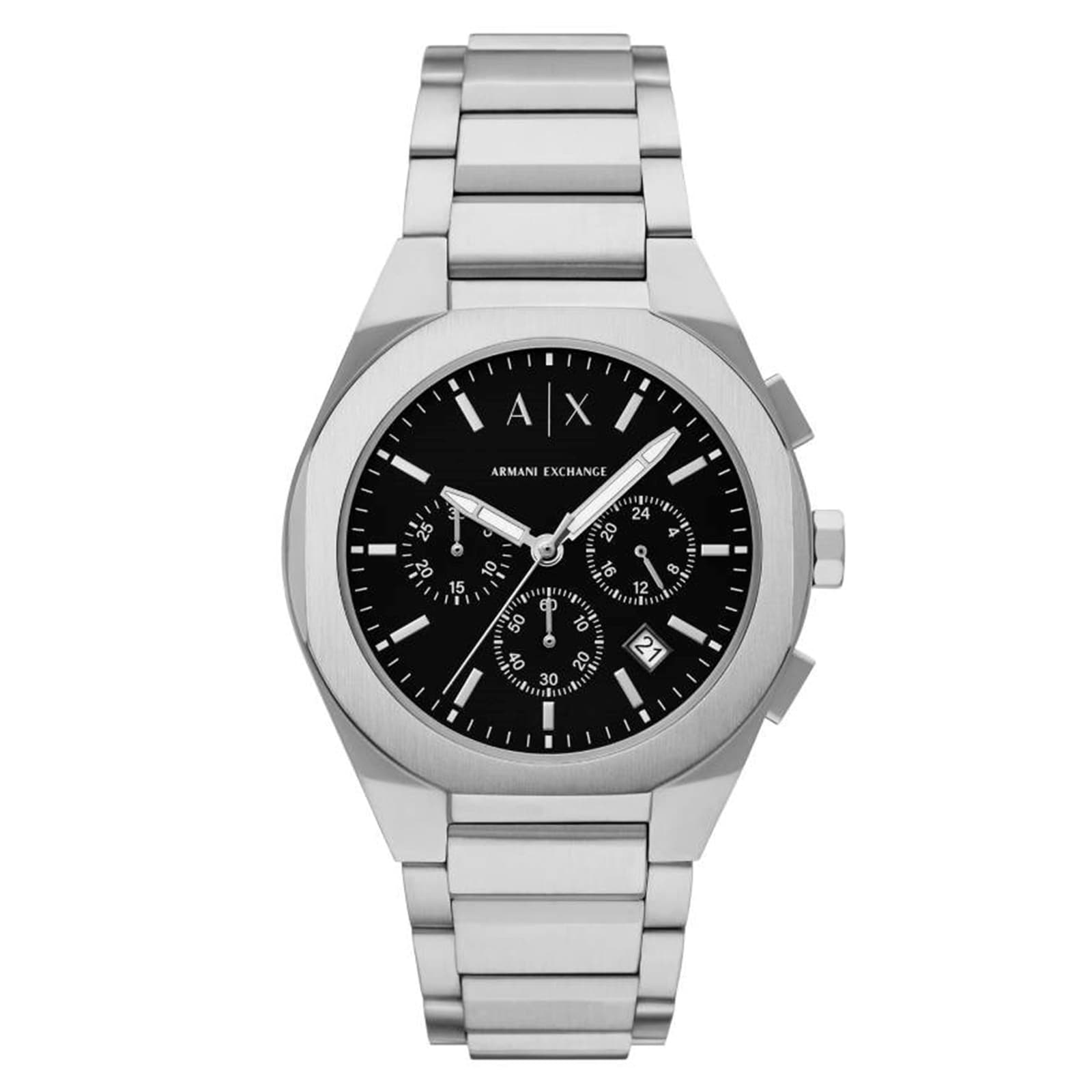 Armani Exchange Sync Chronograph Stainless Steel Mens Watch