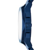 Armani Exchange Sync Chronograph Blue Stainless Steel Mens Watch