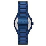 Armani Exchange Sync Chronograph Blue Stainless Steel Mens Watch