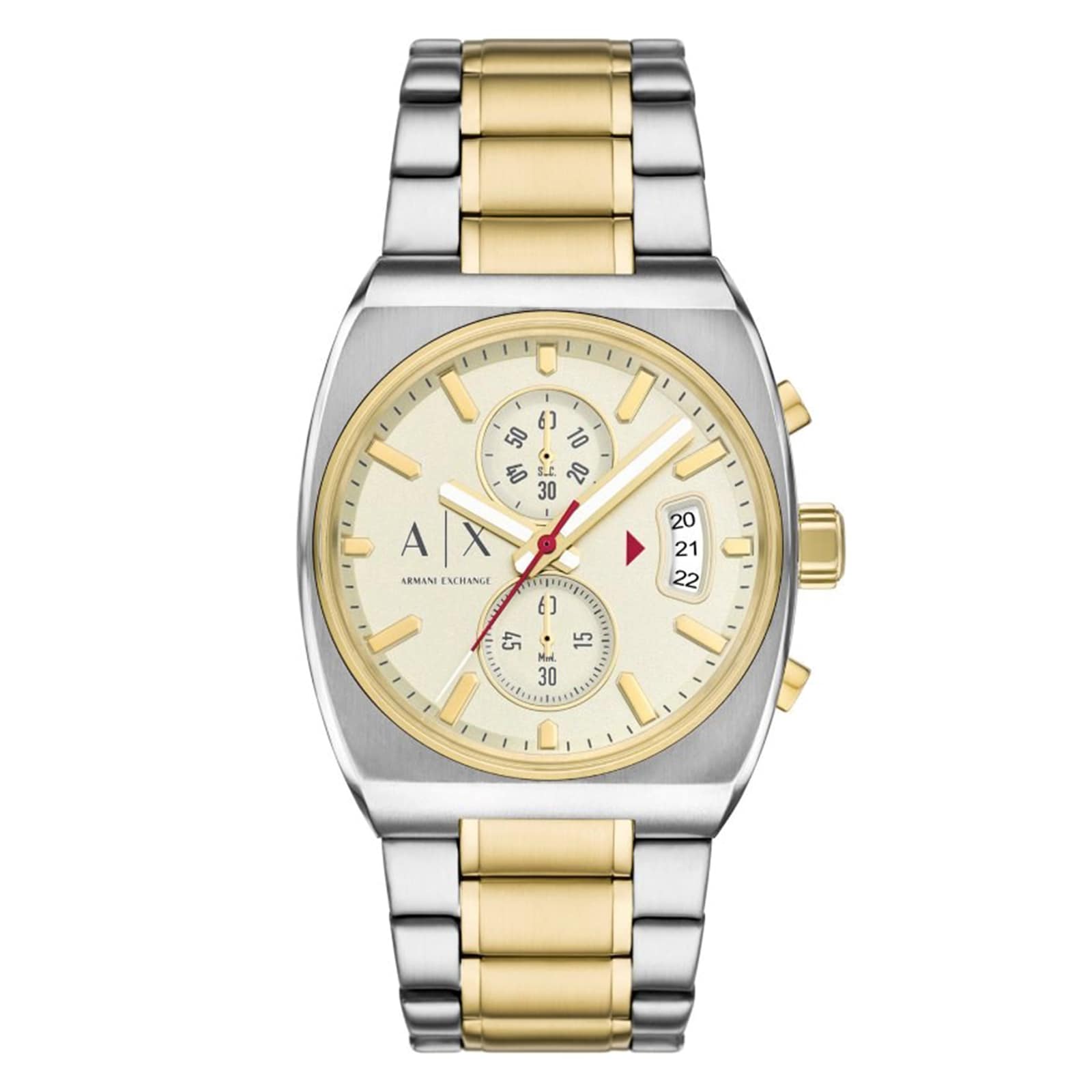 Armani Exchange Oliver Chronograph Two-Tone Stainless Steel Mens Watch