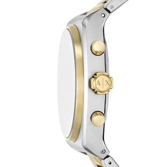 Armani Exchange Chronograph Two-Tone Stainless Steel Mens Watch