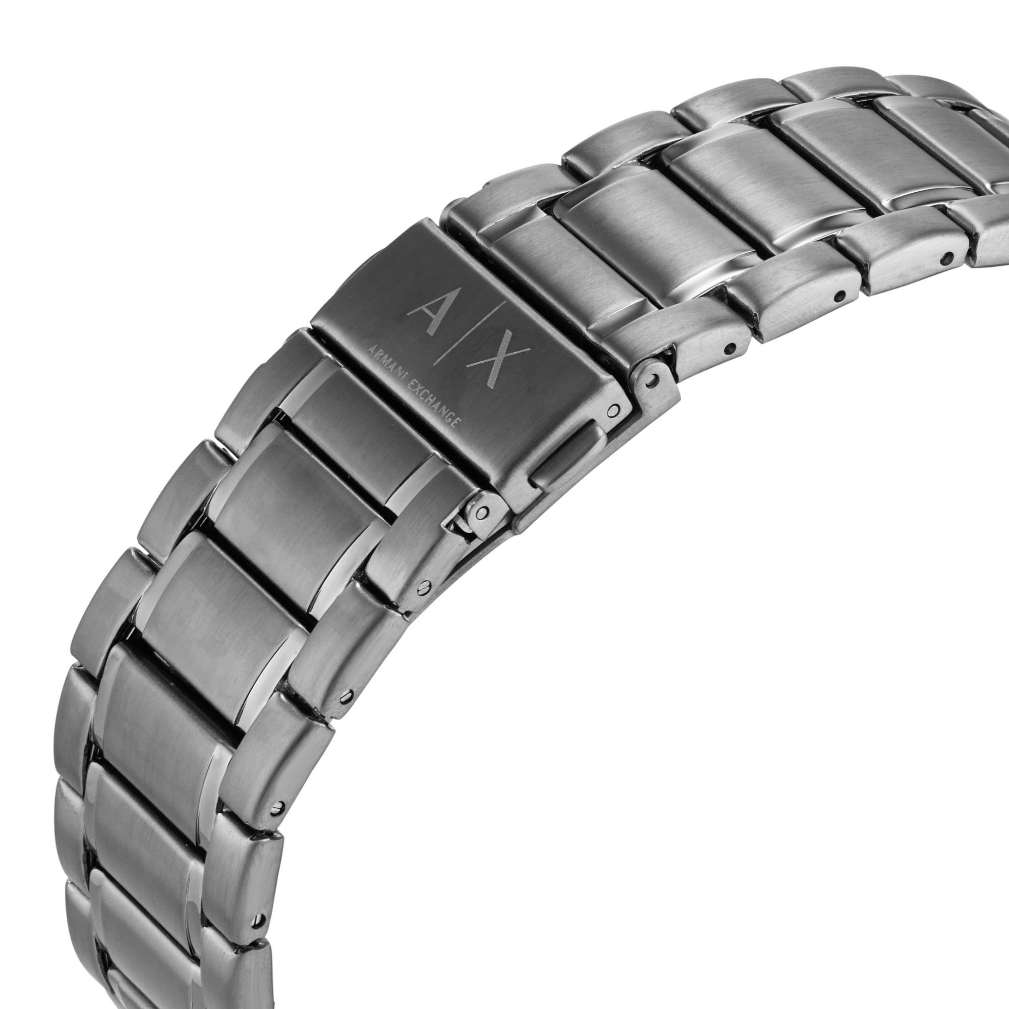 Armani Exchange Chronograph Gunmetal Stainless Steel Mens Watch
