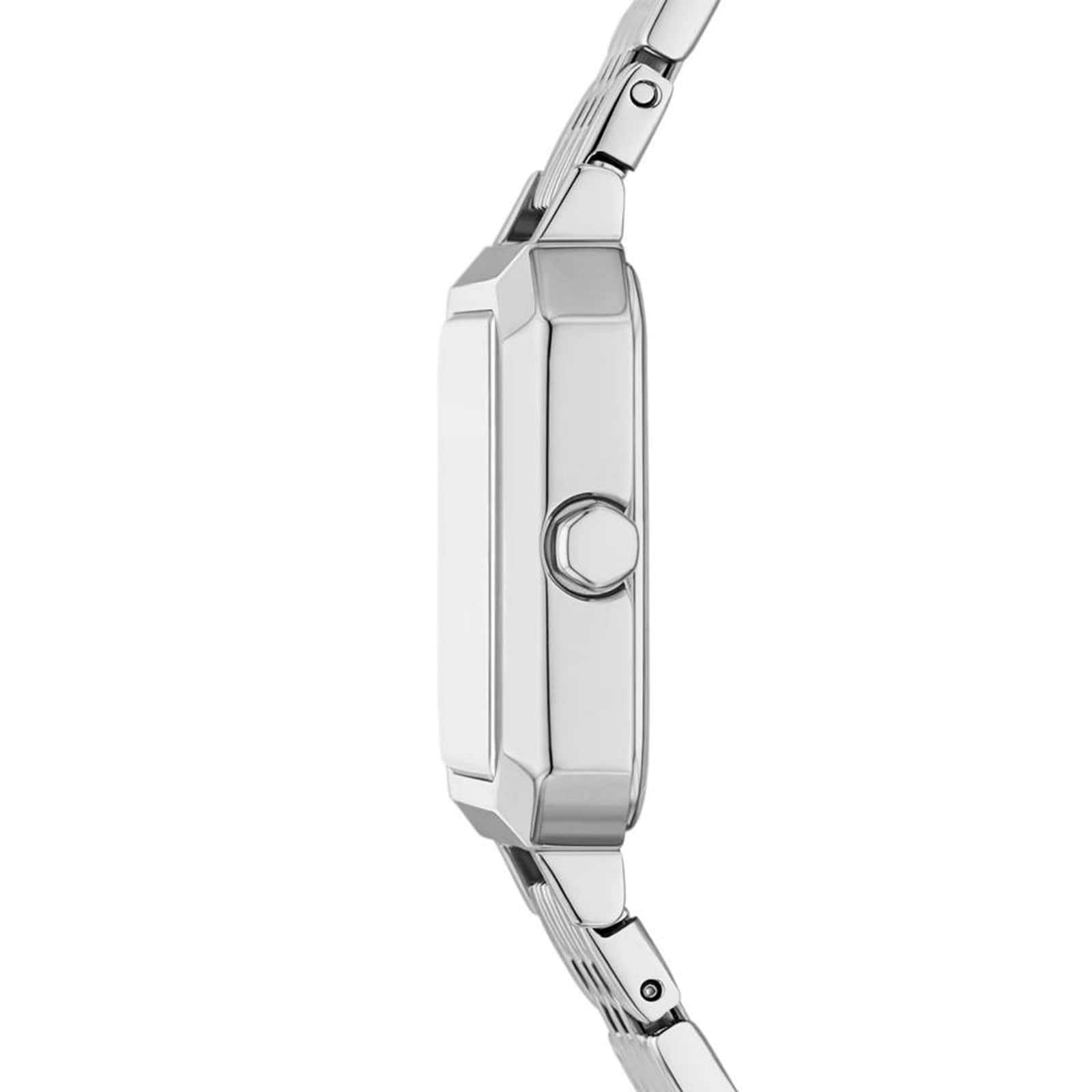 Armani Exchange Leila Three-Hand Stainless Steel Ladies Watch