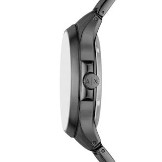 Armani Exchange Automatic Gunmetal Stainless Steel Mens Watch