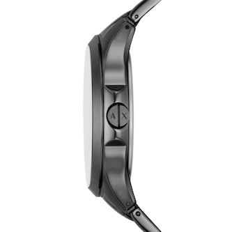 Armani Exchange Chronograph Gunmetal Stainless Steel Mens Watch