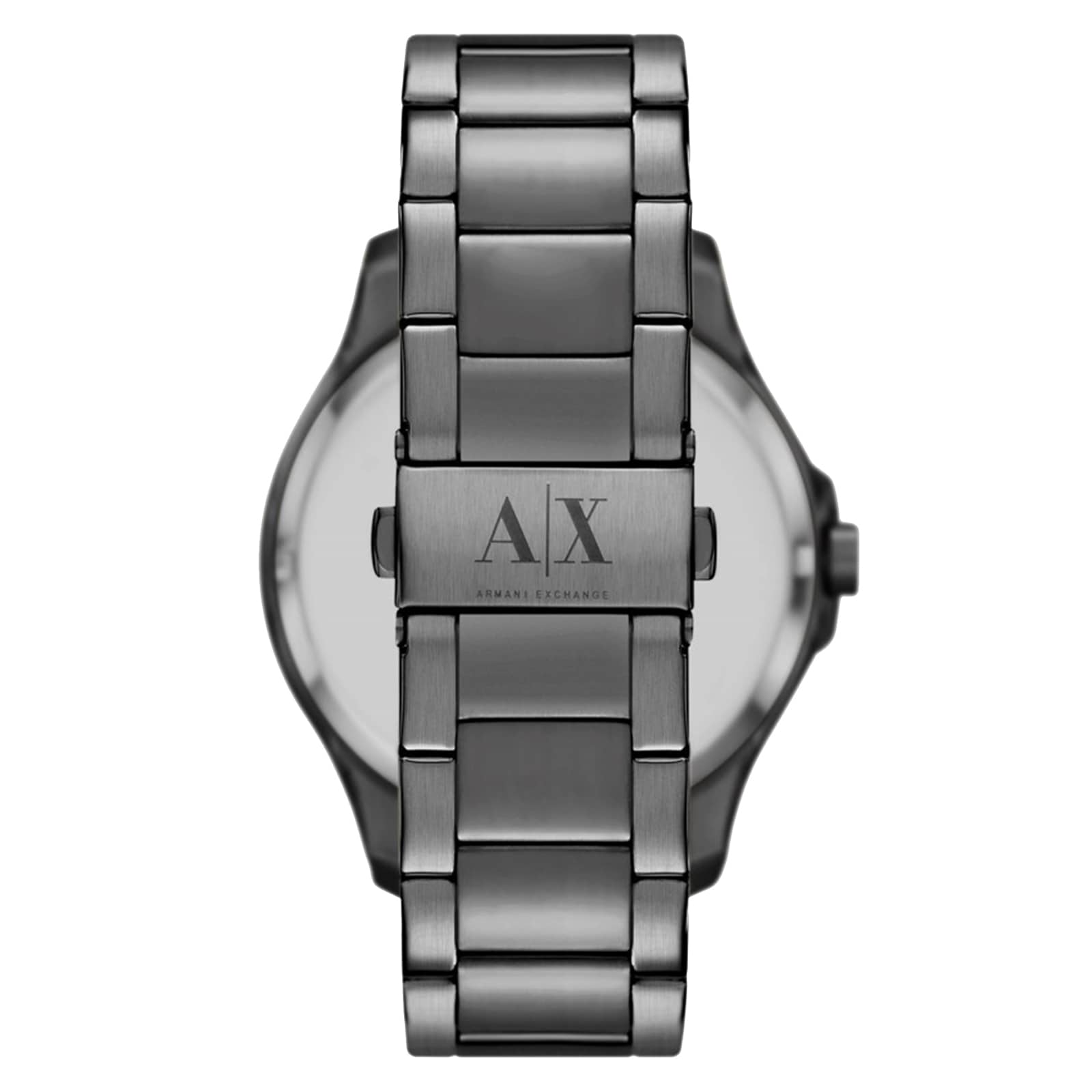 Armani Exchange Chronograph Gunmetal Stainless Steel Mens Watch