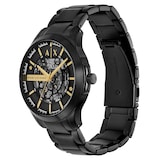 Armani Exchange Automatic Black Stainless Steel Mens Watch