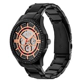 Armani Exchange Multifunction Black Stainless Steel Mens Watch
