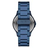 Armani Exchange Automatic Blue Stainless Steel Mens Watch