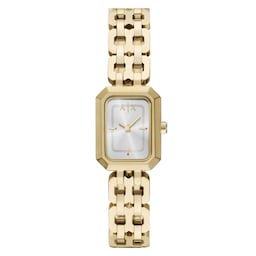 17430476 - Faye Two-Hand Gold-Tone Stainless Steel Ladies Watch