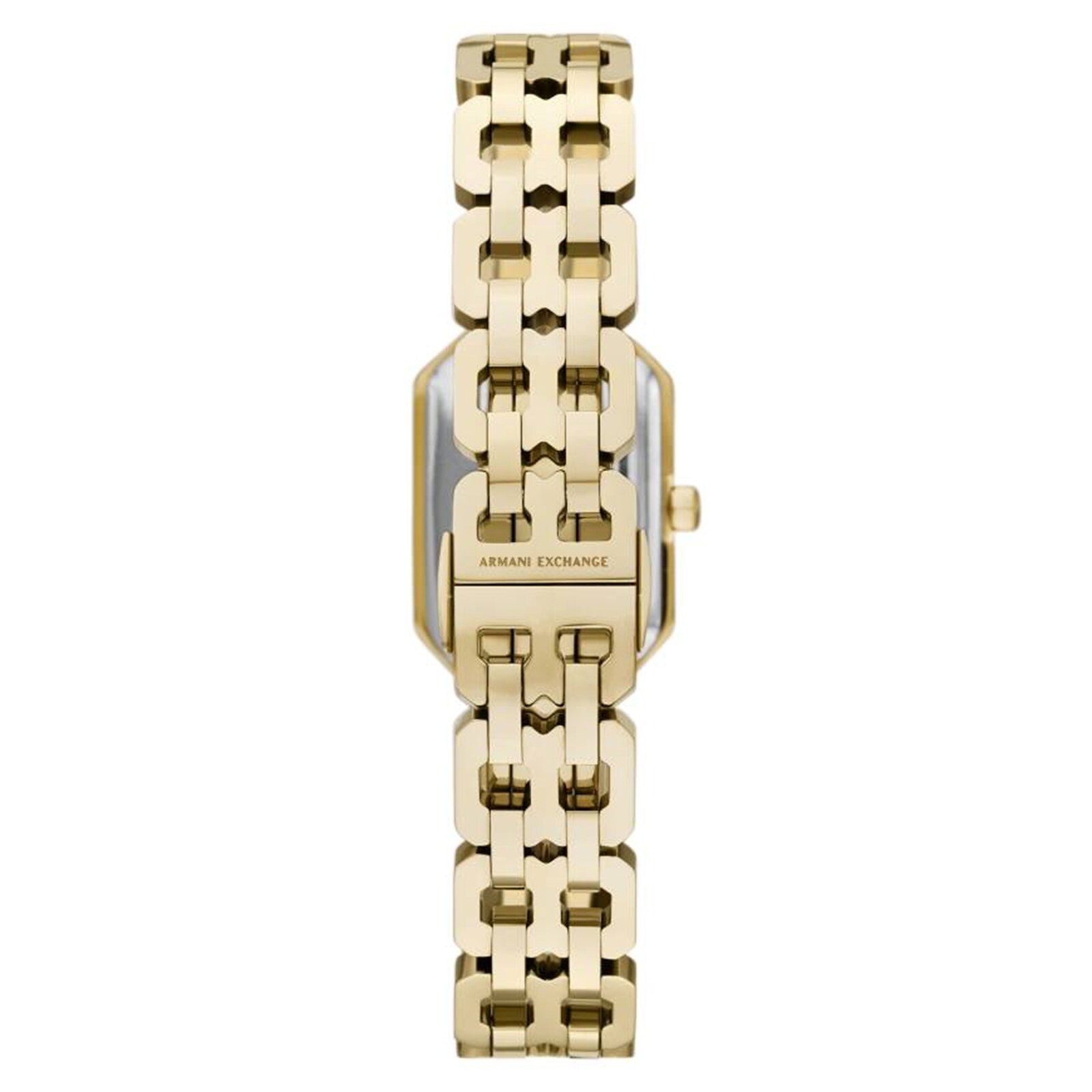 Armani Exchange Two-Hand Gold-Tone Stainless Steel Ladies Watch