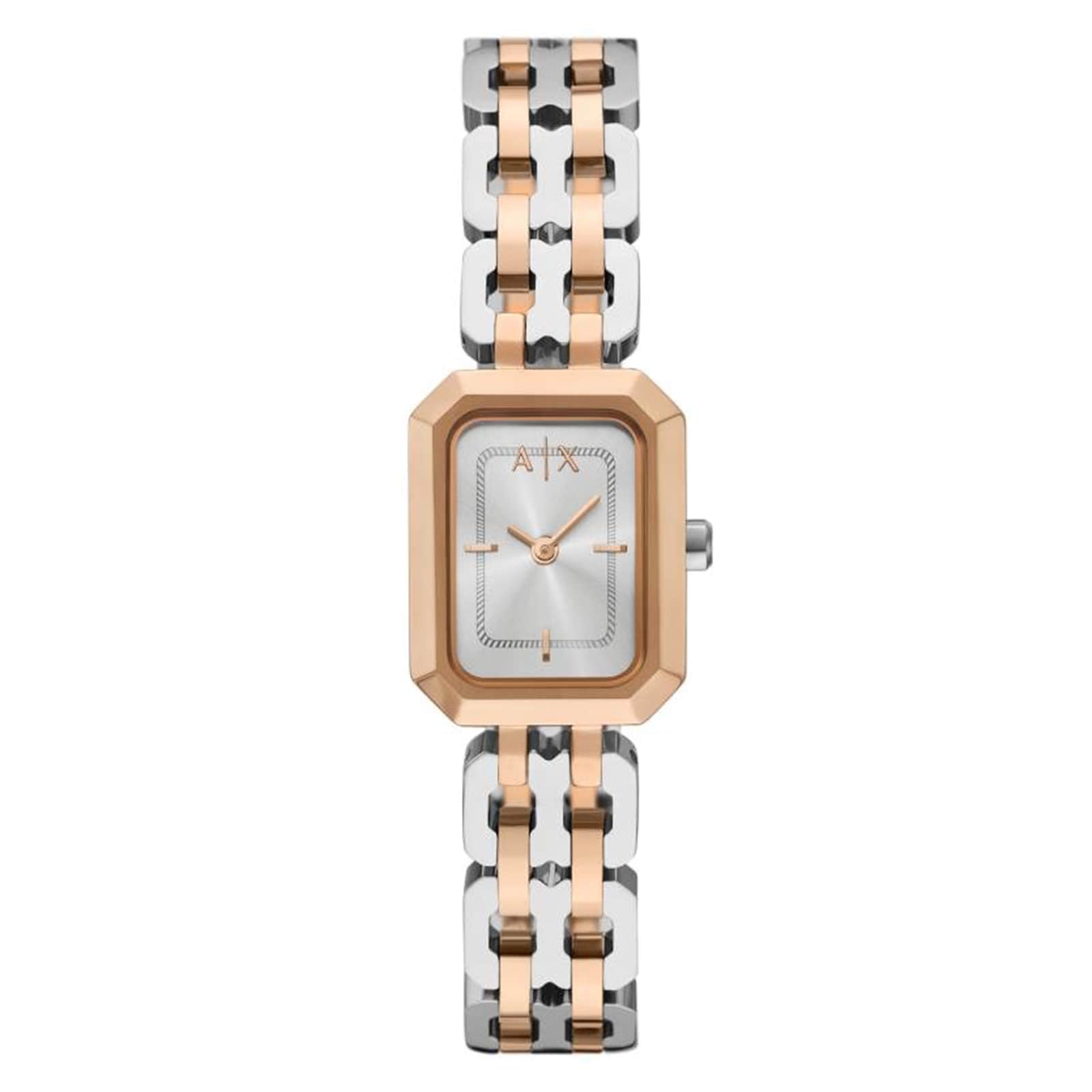 Armani Exchange Faye Two-Hand Two-Tone Stainless Steel Ladies Watch