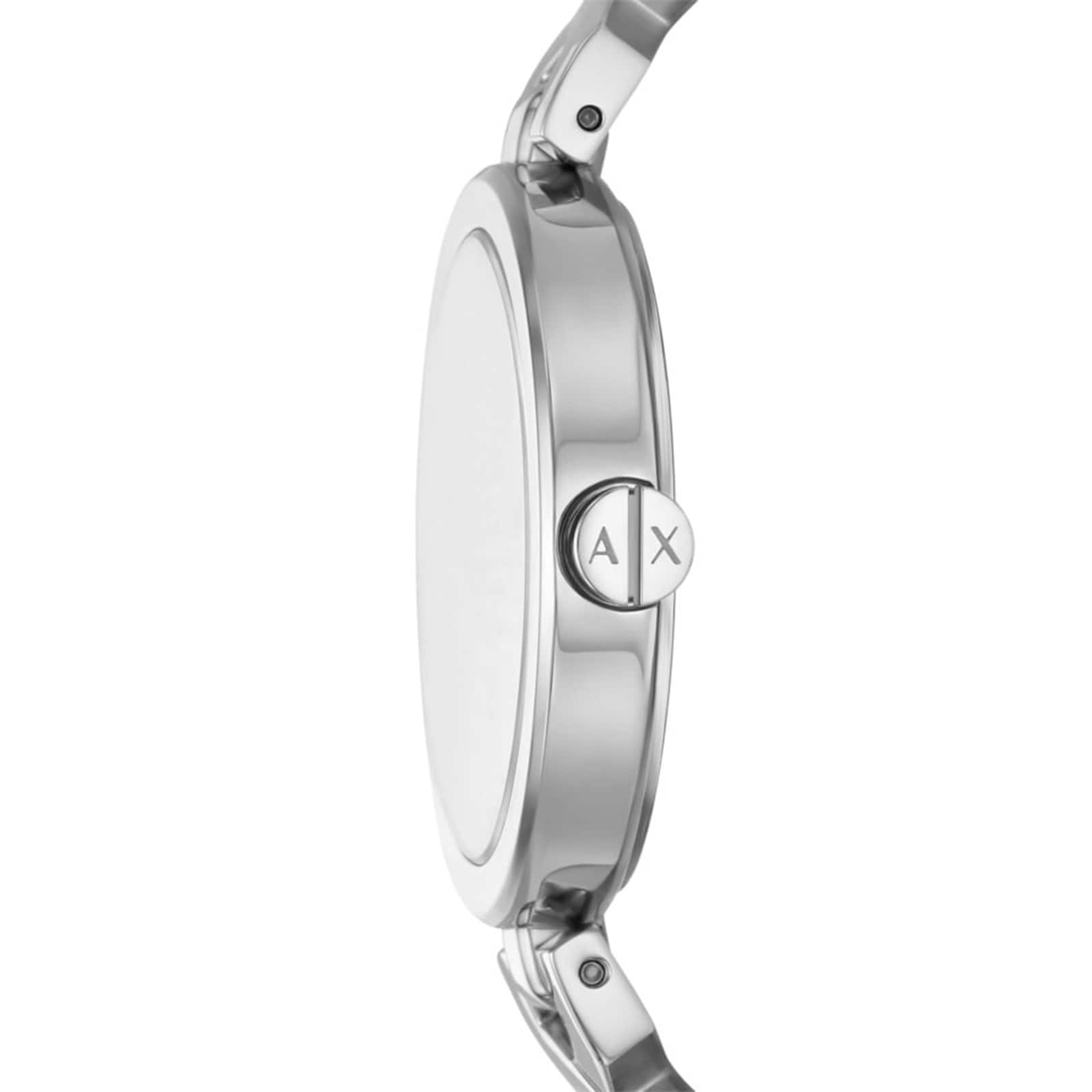 Armani Exchange Two-Hand Stainless Steel Ladies Watch
