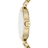 Armani Exchange Two-Hand Gold-Tone Stainless Steel Ladies Watch