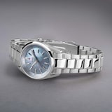 Accurist Everyday Solar 30mm Ladies Bracelet Watch Mother Of Pearl