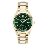 Accurist Everyday Solar 40mm Mens Bracelet Watch Green