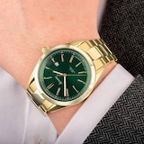 Accurist Everyday Solar 40mm Mens Bracelet Watch Green